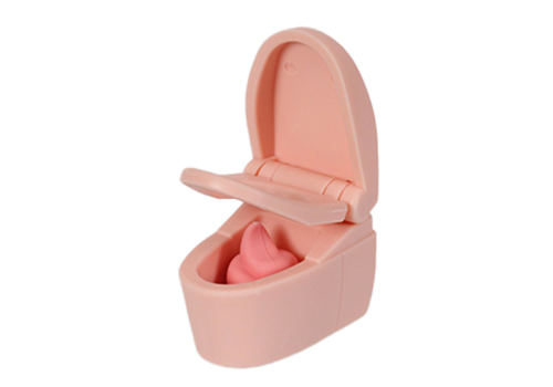 便器 ピンク消しゴム | 1個単品,せいかつ,うんち | おもしろ消しゴムの