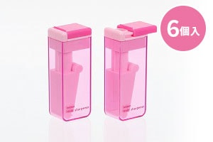 ホールドシャープナー 6個（ピンク）