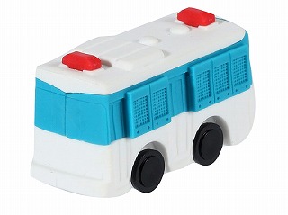大型人員輸送車消しゴム