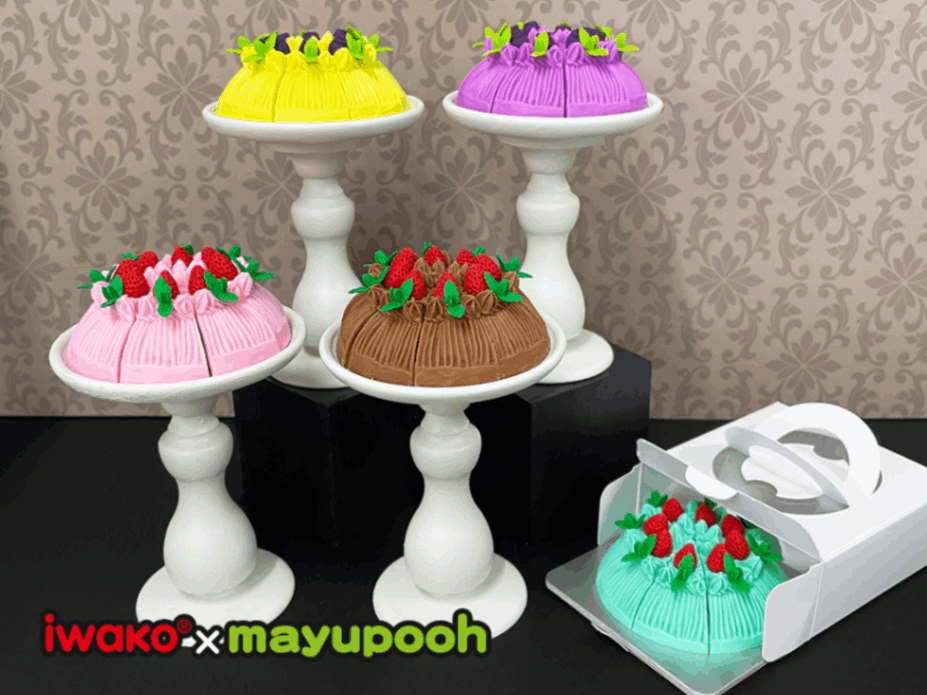 イワコー　四角ケーキ　レアカラー　3点セット イワコー 四角ケーキ レアカラー 3点セット - メルカリ