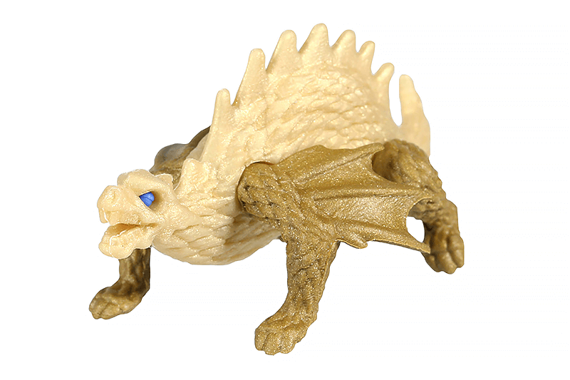 ワイバーン ゴールド消しゴム | 1個単品,どうぶつ,ドラゴン | おもしろ