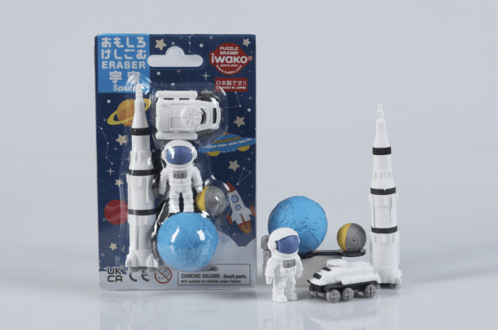 ブリスターパック消しゴム 宇宙 | ブリスター＆プチケース | おもしろ