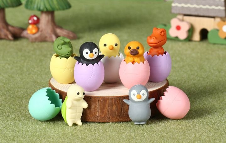 カンガルー オレンジ消しゴム（10個入） | 10個まとめ買い,どうぶつ