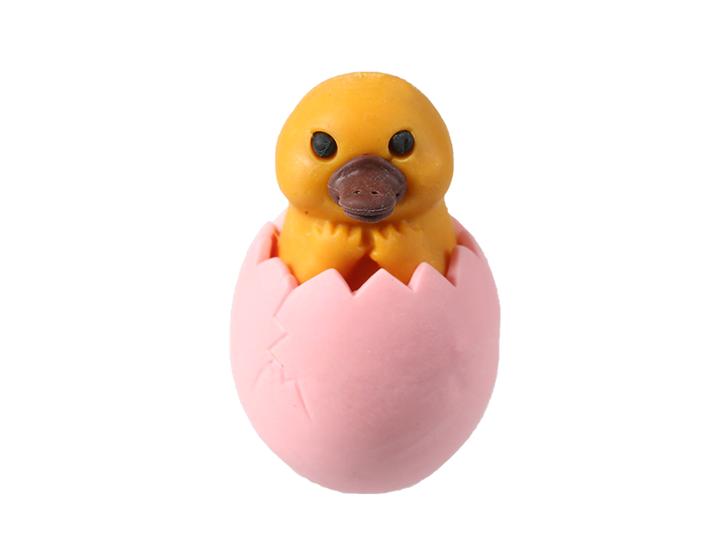 カモノハシ タマゴ 消しゴム（10個入） | 10個まとめ買い,どうぶつ
