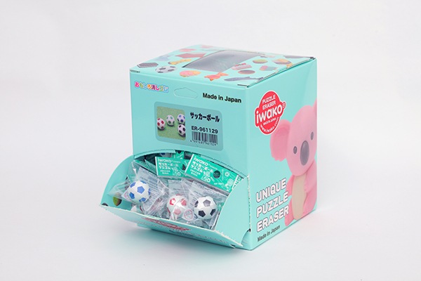 サッカーボール消しゴム 60個入 60個セット 遊びのなかま おもしろ消しゴムのイワコー 工場直営ショップ サッカーボール消しゴム 60個入 60個セット 遊びのなかま おもしろ消しゴムのイワコー 工場直営ショップ