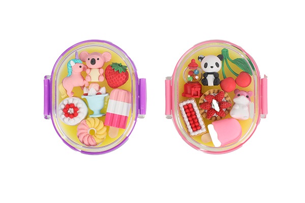 おべんと消しゴム ピンク | アソート＆ガチャガチャ,おべんと消しゴム