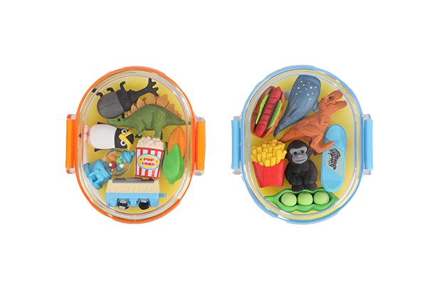 おべんと消しゴム ブルー | アソート＆ガチャガチャ,おべんと消しゴム