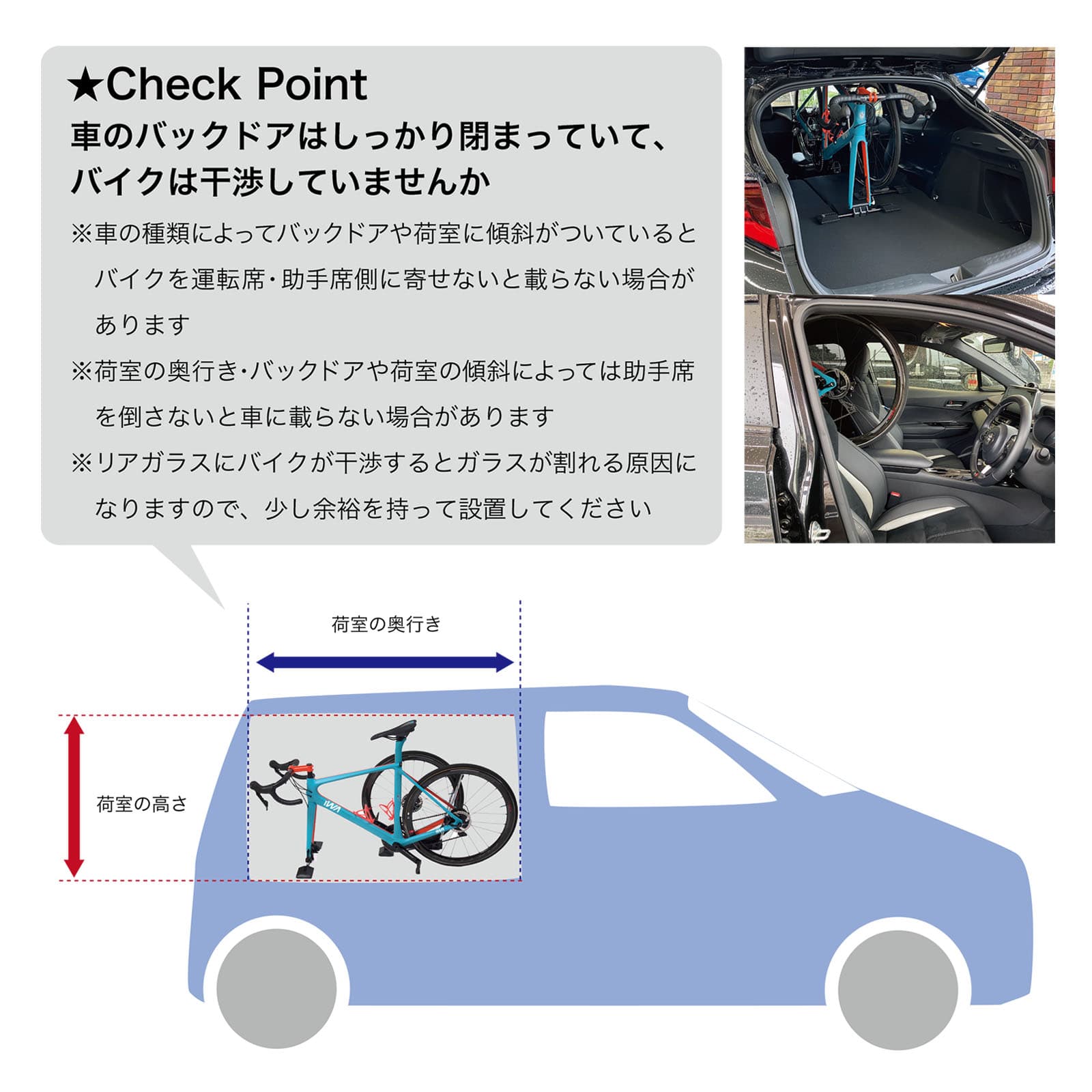 横置き・車載キャリアスタンド A01HD