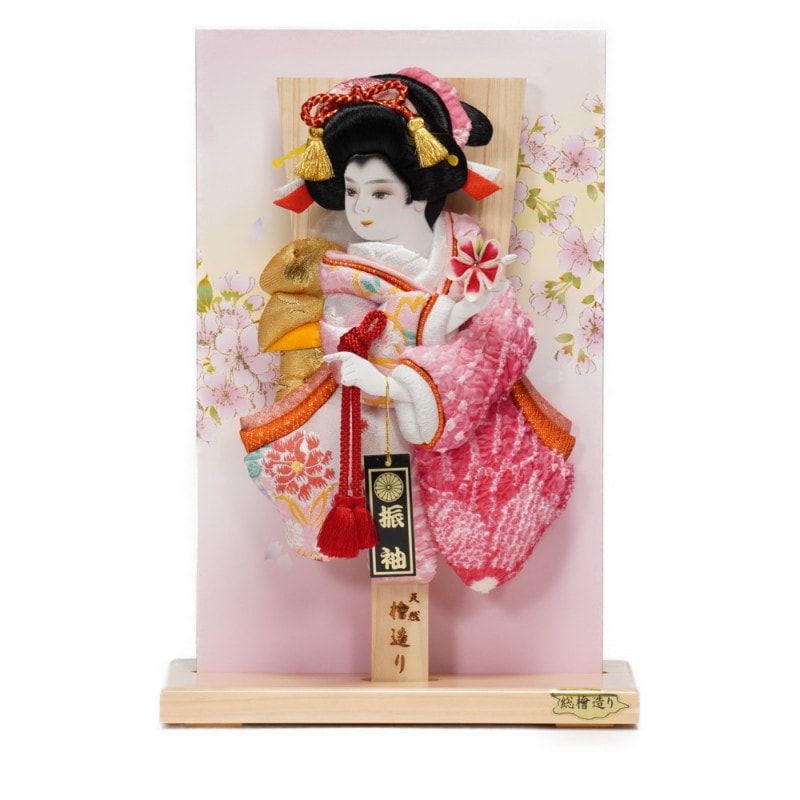 羽子板】7号 葵 壁掛け〈幹山作〉[242-034] | 羽子板 | 創業慶応元年