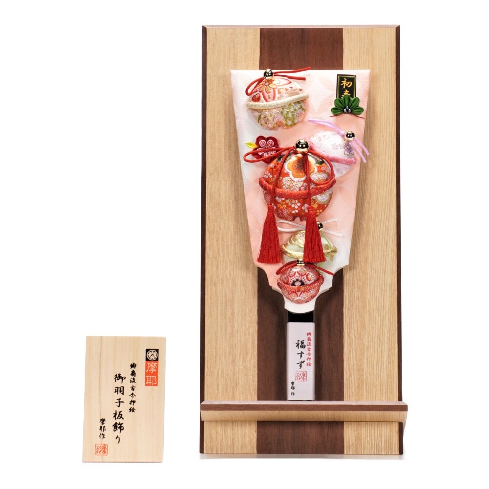 羽子板】10号 創作羽子板 福鈴 七宝〈摩耶作〉[222-044