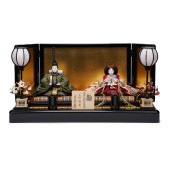 【雛人形】京三五 麹塵 親王飾り〈千匠作〉[233-015]|雛人形