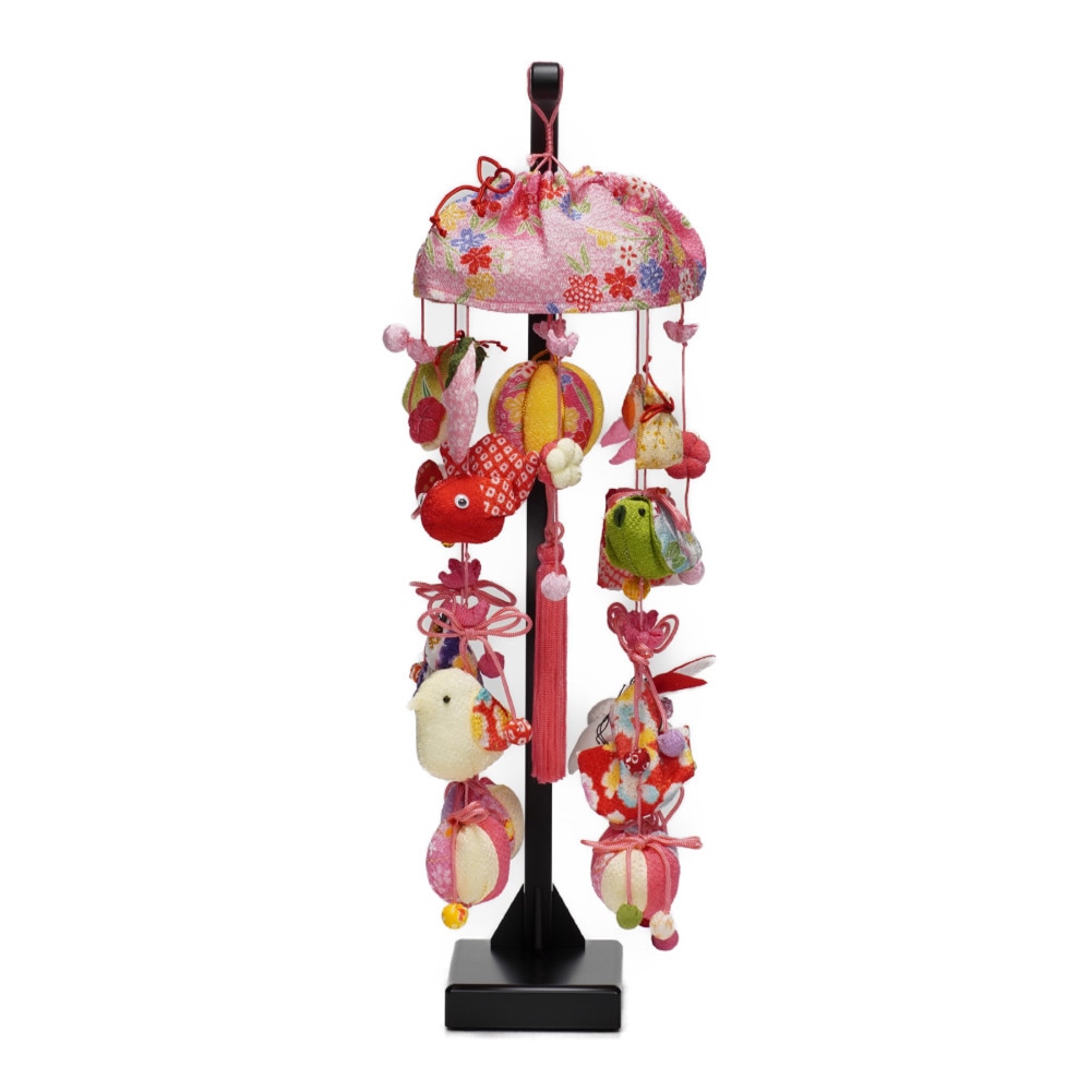 【つるし飾り】10号 桜あかり 〈女の子〉[233-055]