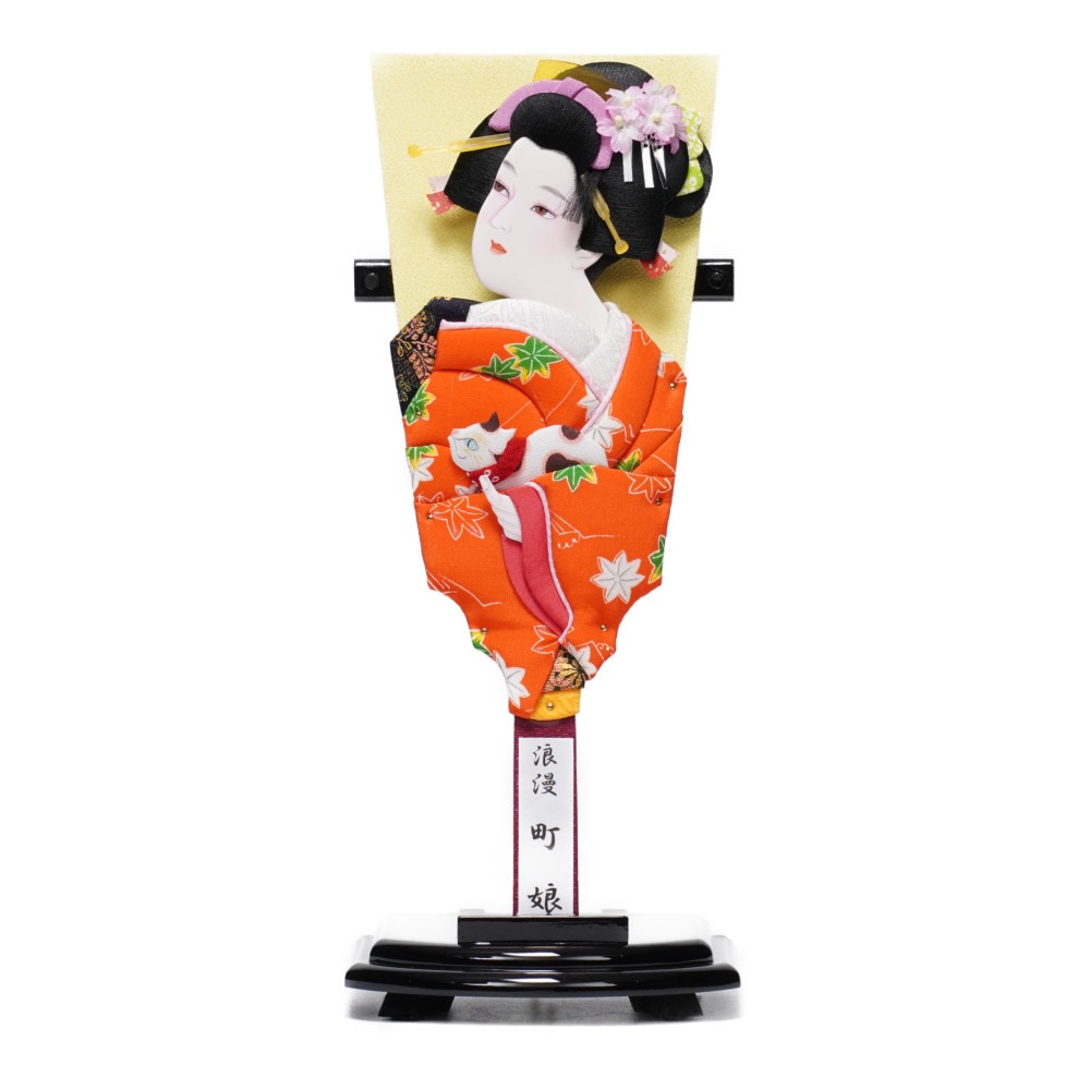 羽子板】10号 浪漫娘 町娘〈むさしや豊山作〉[232-002] | 羽子板