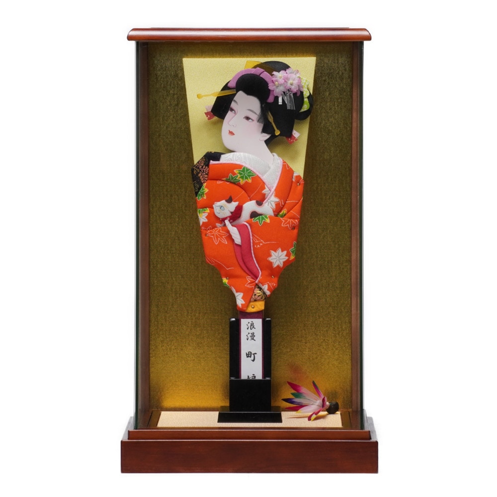 【羽子板】10号 浪漫娘 町娘〈むさしや豊山作〉[232-073]