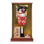 【羽子板】10号 藤娘 極上本絹〈むさしや豊山作〉[232-074]|羽子板