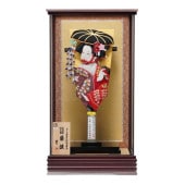 【羽子板】13号 藤娘 極上本絹〈むさしや豊山作〉[232-080]|羽子板