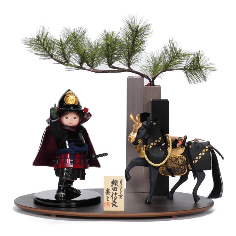 五月人形】もののふ童 英雄見参 上杉謙信 大将飾り&馬甲飾り〈壹
