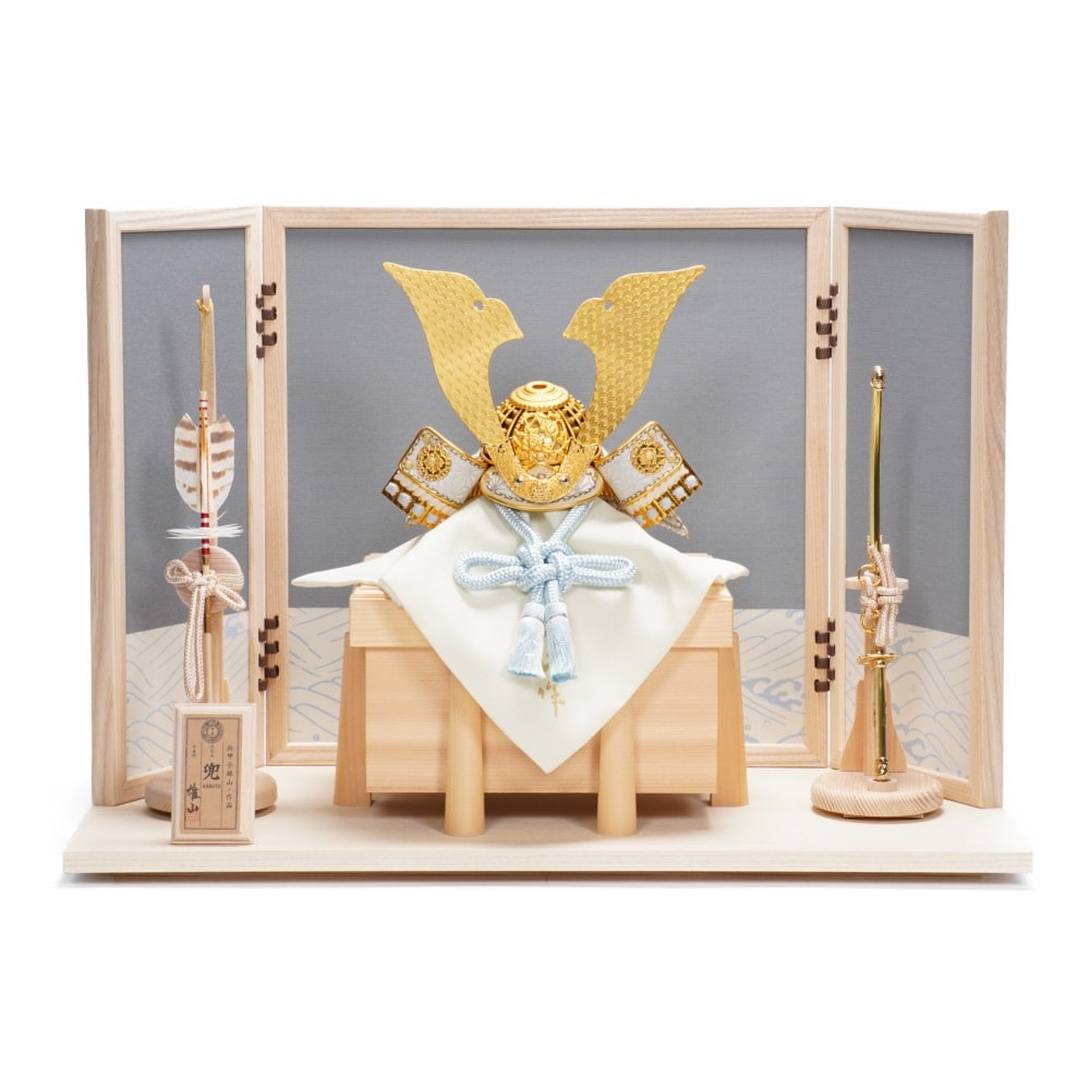 【五月人形】五分之一 天賦之兜 空(オリジナル) 兜飾り | 雄山作