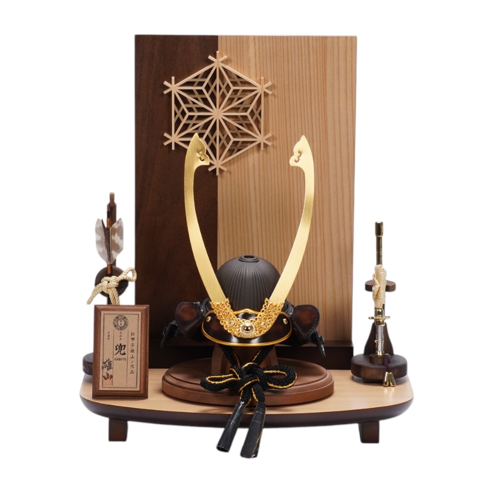 雄山 Armadura 呂武 兜飾り 7号 工芸品 ハンドメイド こどもの日