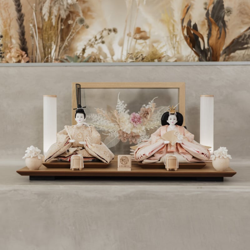 雛人形 彩絵あかり雛 HINA】あかり-akari- | FLAT×BOUQUET | 263C-038