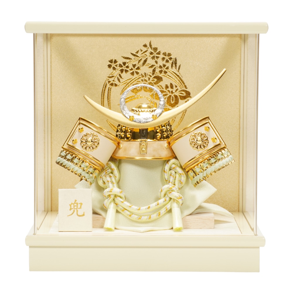 【五月人形】6号 上杉 兜アクリルケース飾り | 敏光作