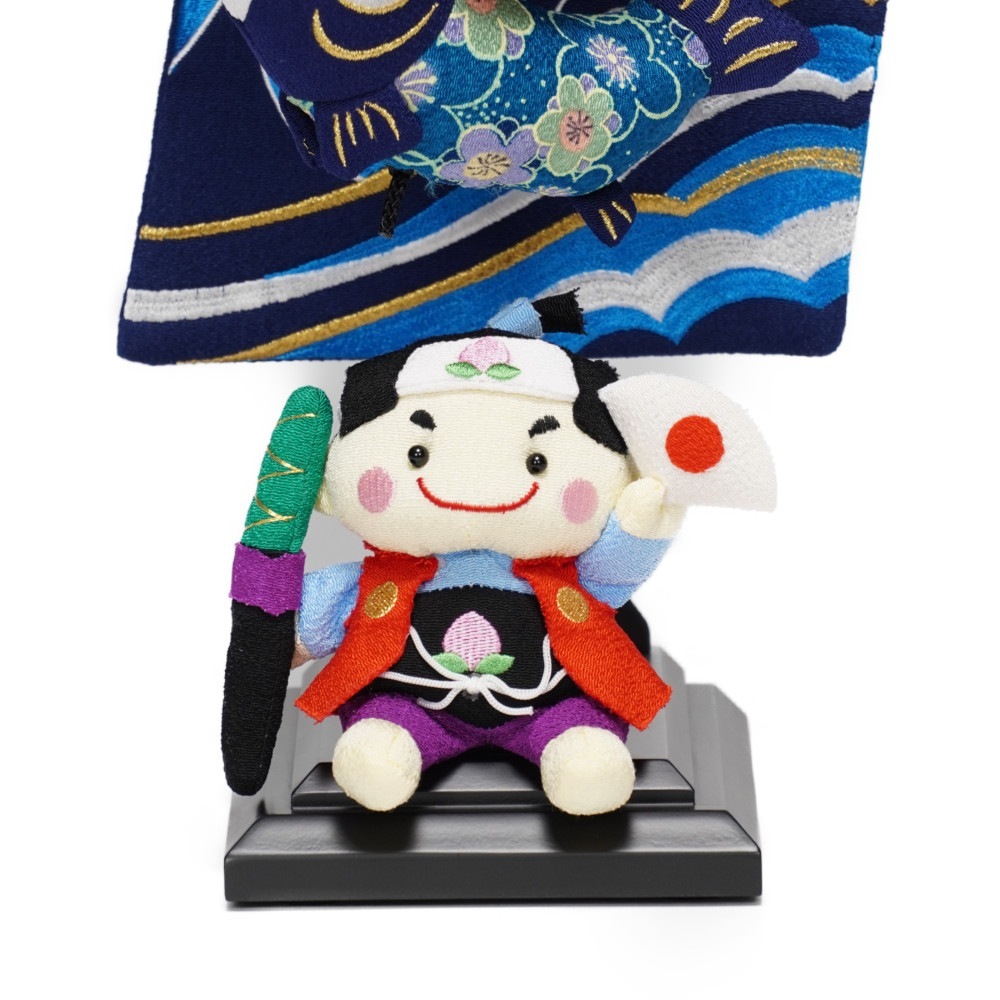 【つるし飾り】室内鯉 鯉と桃太郎(小) 5-S38 〈男の子〉[225T-093]