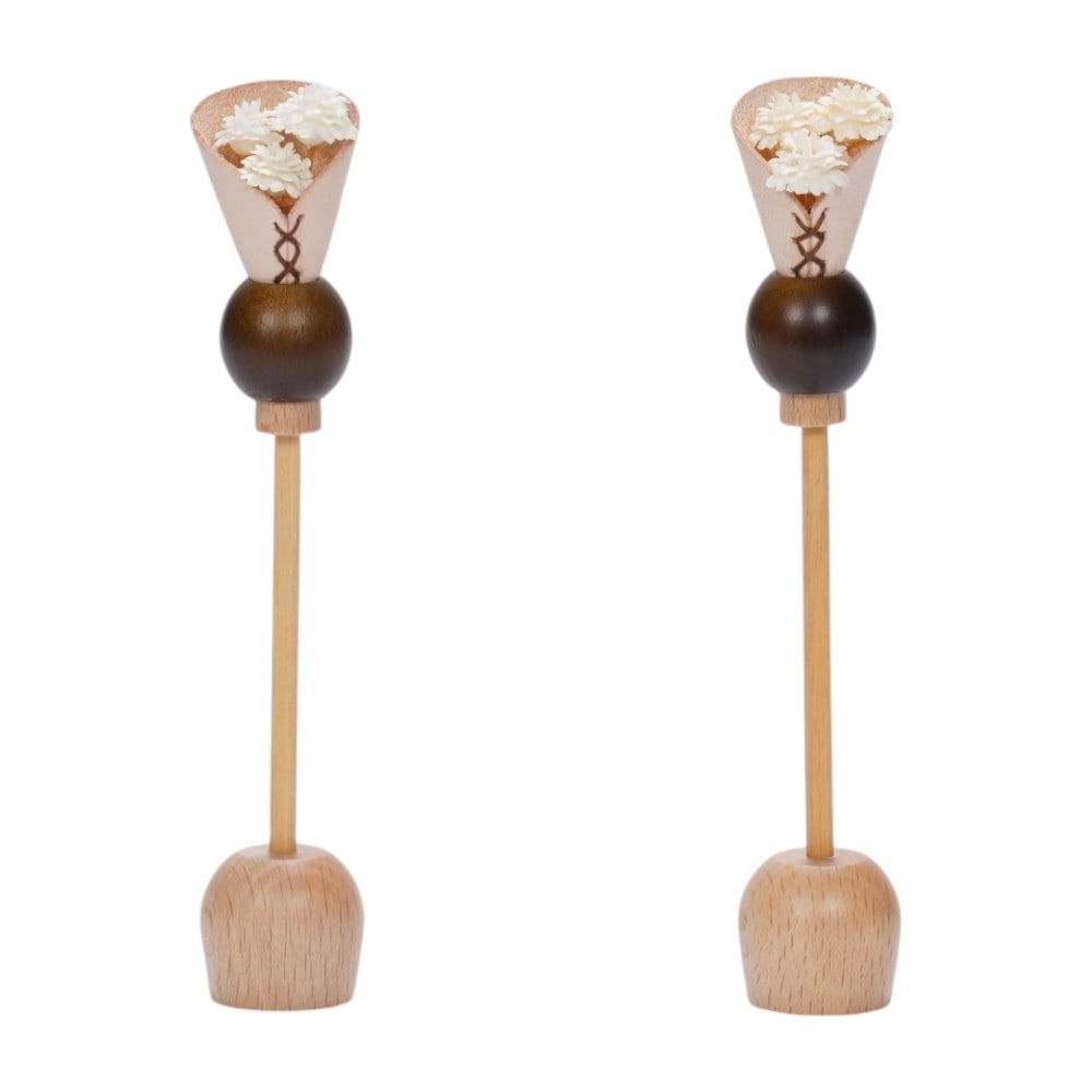 【木目込み雛人形】「いろは」(浅葱) 親王飾り | 幸一光作