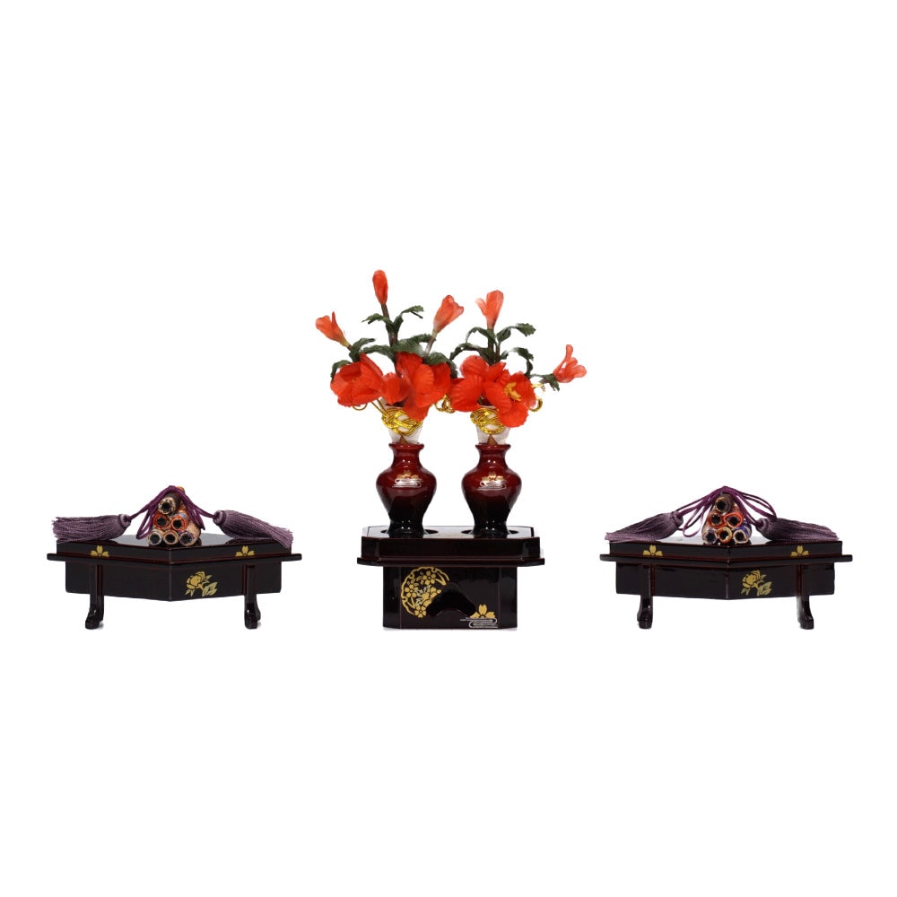 【雛人形】京十番 黄櫨染 親王揃い収納飾り | 望月紀彦作
