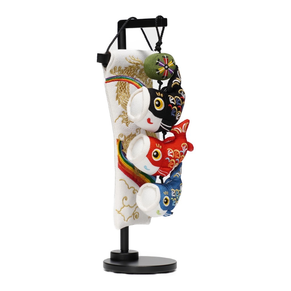 【つるし飾り】室内鯉 昇真(極小) 5-S82B 〈男の子〉[225T-097]