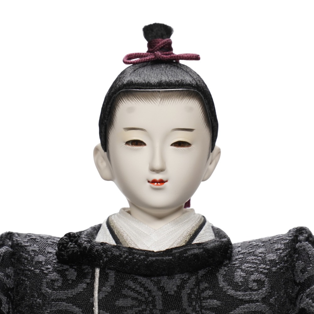 【雛人形】京十一番 高雄 草木染 立涌に変わり華文様 親王飾り | 小出松寿作