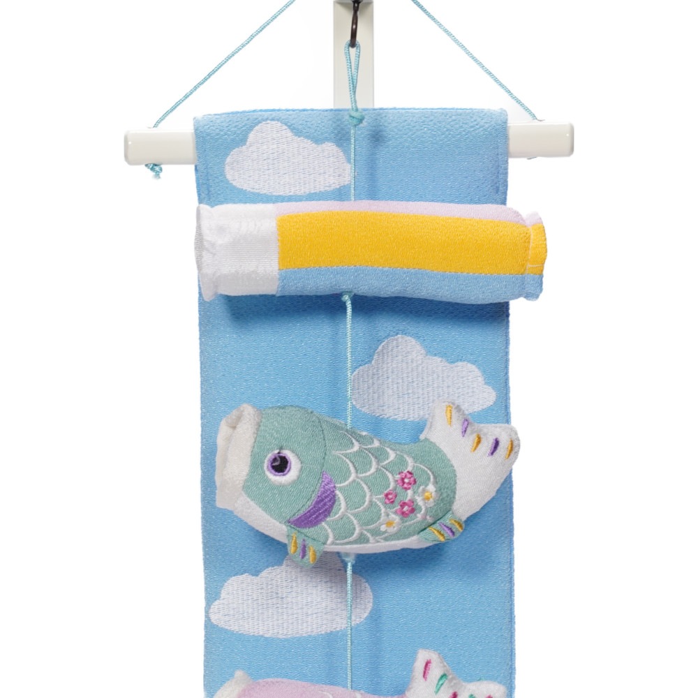 【つるし飾り】室内鯉 金黒鳳凰(ミニ) 5-S52 〈男の子〉[245T-073]