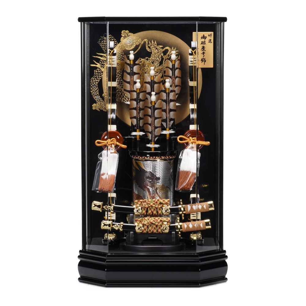 【破魔弓】18号 栄龍 アクリルケース〈雅秀作〉[221-010]