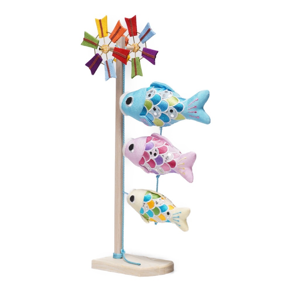 【つるし飾り】室内鯉 パステルスイム鯉〈男の子〉[235T-080]