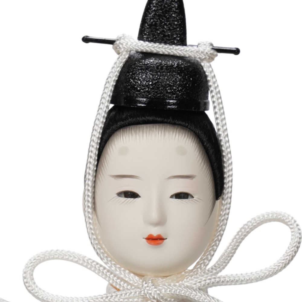 【雛人形】「葵平安」手描き薔薇(薄雲鼠) 親王飾り | 柴田家千代作