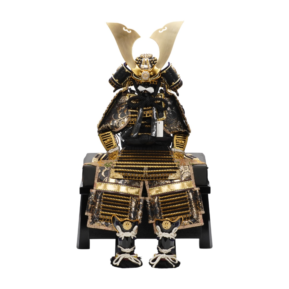 【五月人形 7号 綺羅星 黒糸威 鎧飾り | 翠鳳作
