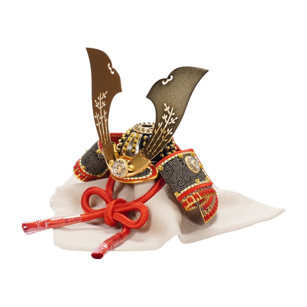 【五月人形】8号 綺羅星 赤糸威 兜飾り | 翠鳳作