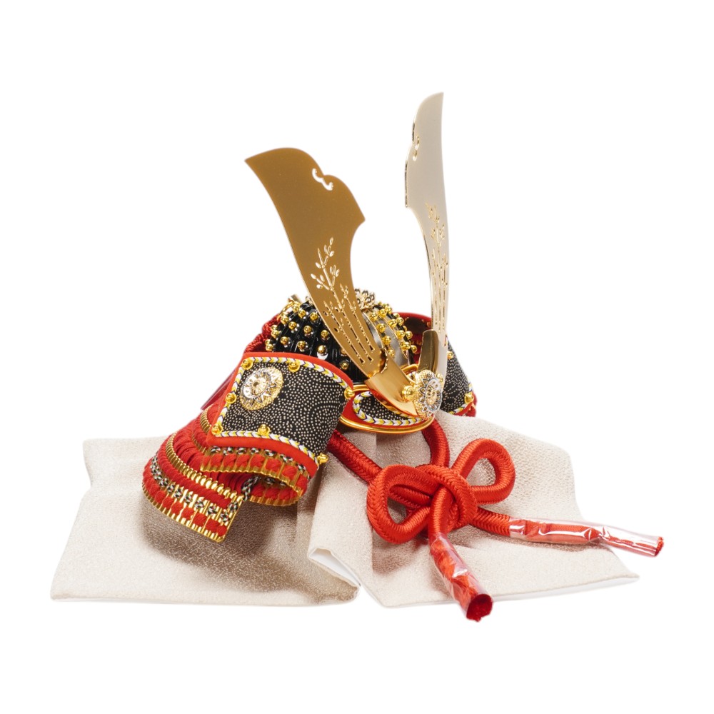 【五月人形】8号 綺羅星 赤糸威 兜飾り | 翠鳳作