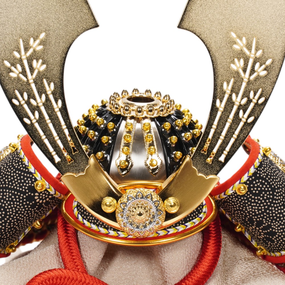 【五月人形】8号 綺羅星 赤糸威 兜飾り | 翠鳳作