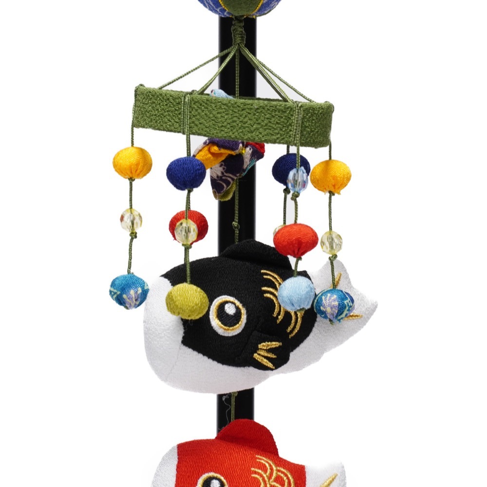 【つるし飾り】室内鯉 かんむり鯉(ミニ)〈男の子〉[235T-084]