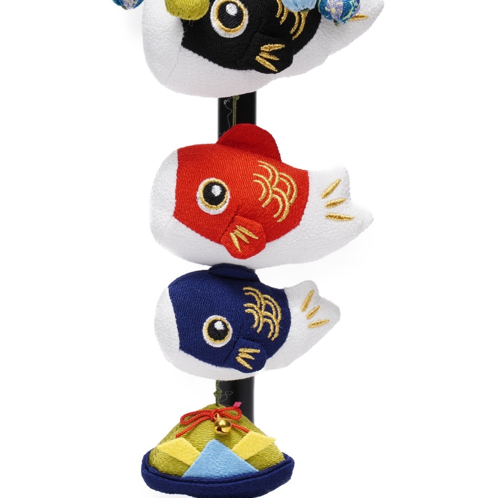 【つるし飾り】室内鯉 かんむり鯉(ミニ)〈男の子〉[235T-084]