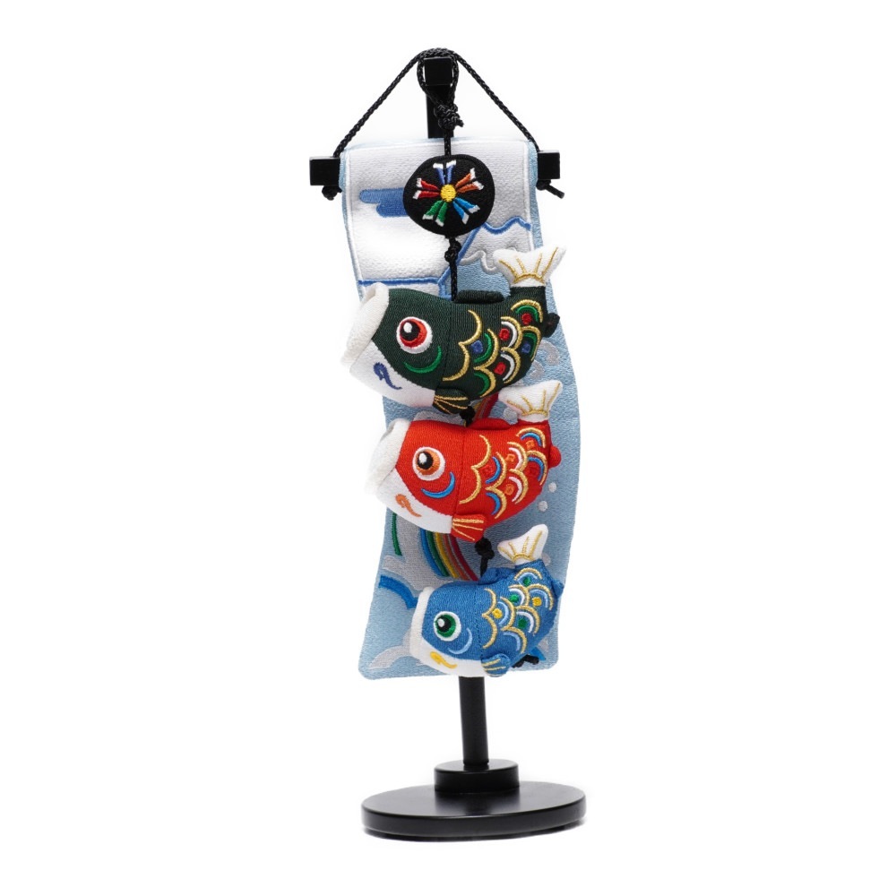 【つるし飾り】室内鯉 波虹(極小) 5-S72 〈男の子〉[235T-085]