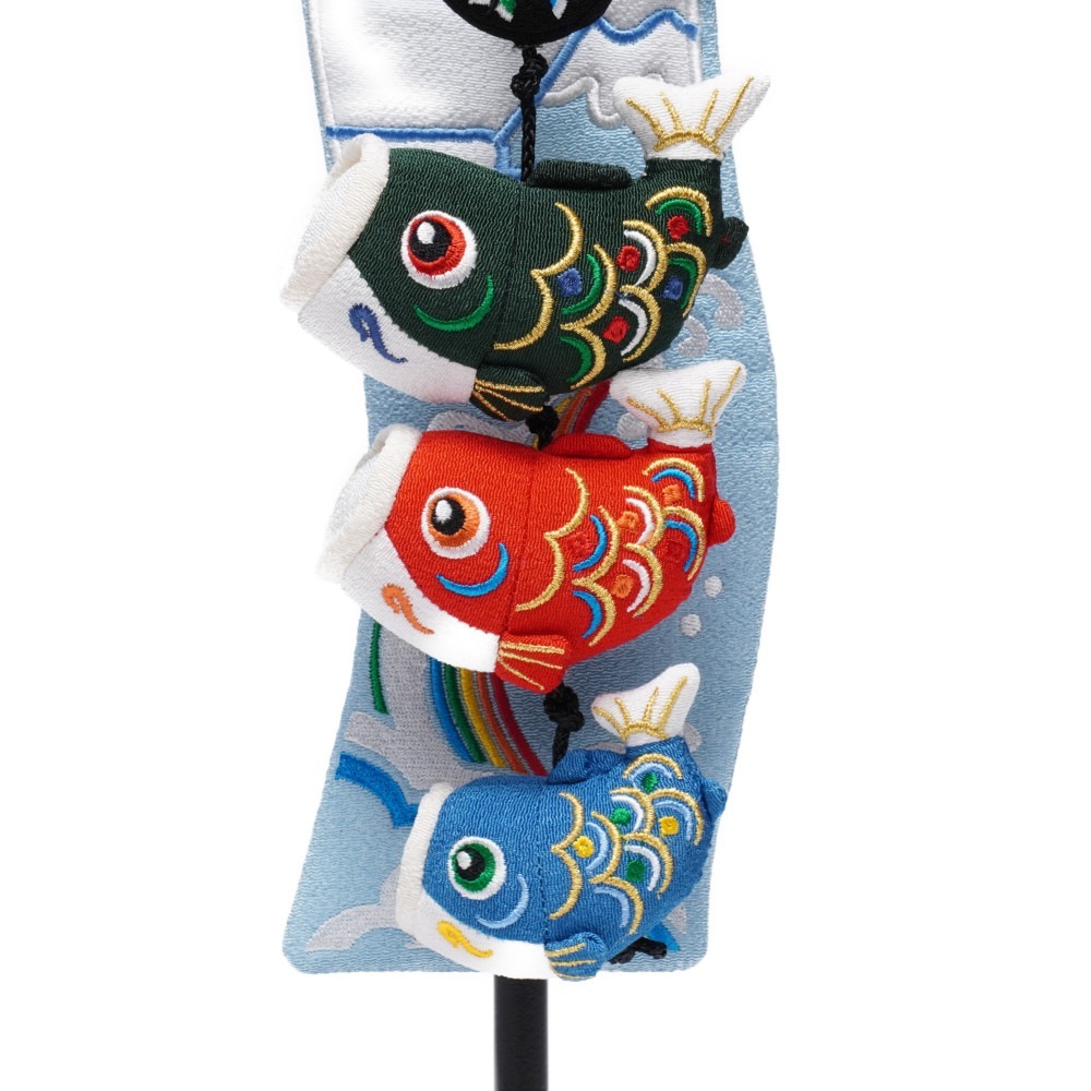 【つるし飾り】室内鯉 波虹(極小) 5-S72 〈男の子〉[235T-085]