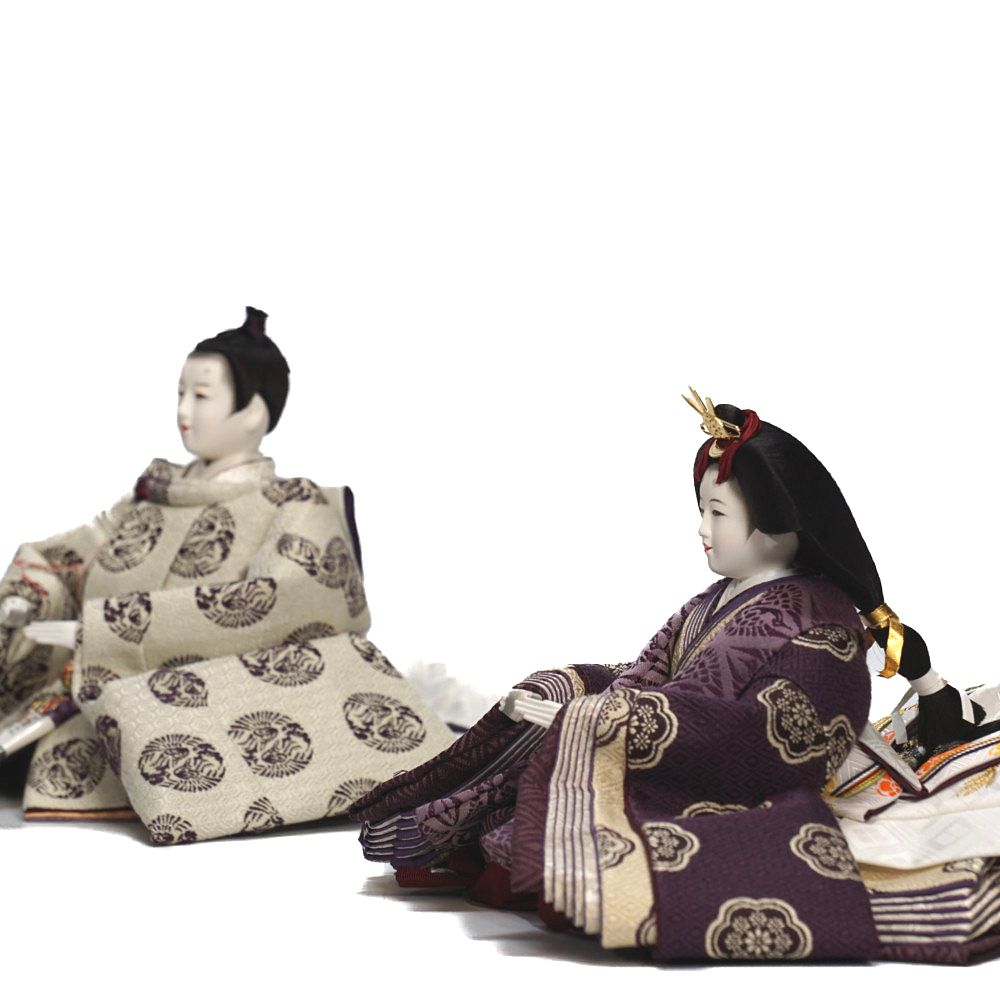 ⭐豪華西陣織 親王飾り 京人形師による着付けの有職雛⭐送料無料 ⭐豪華西陣織 親王飾り 京人形師による着付けの有職雛⭐送料無料