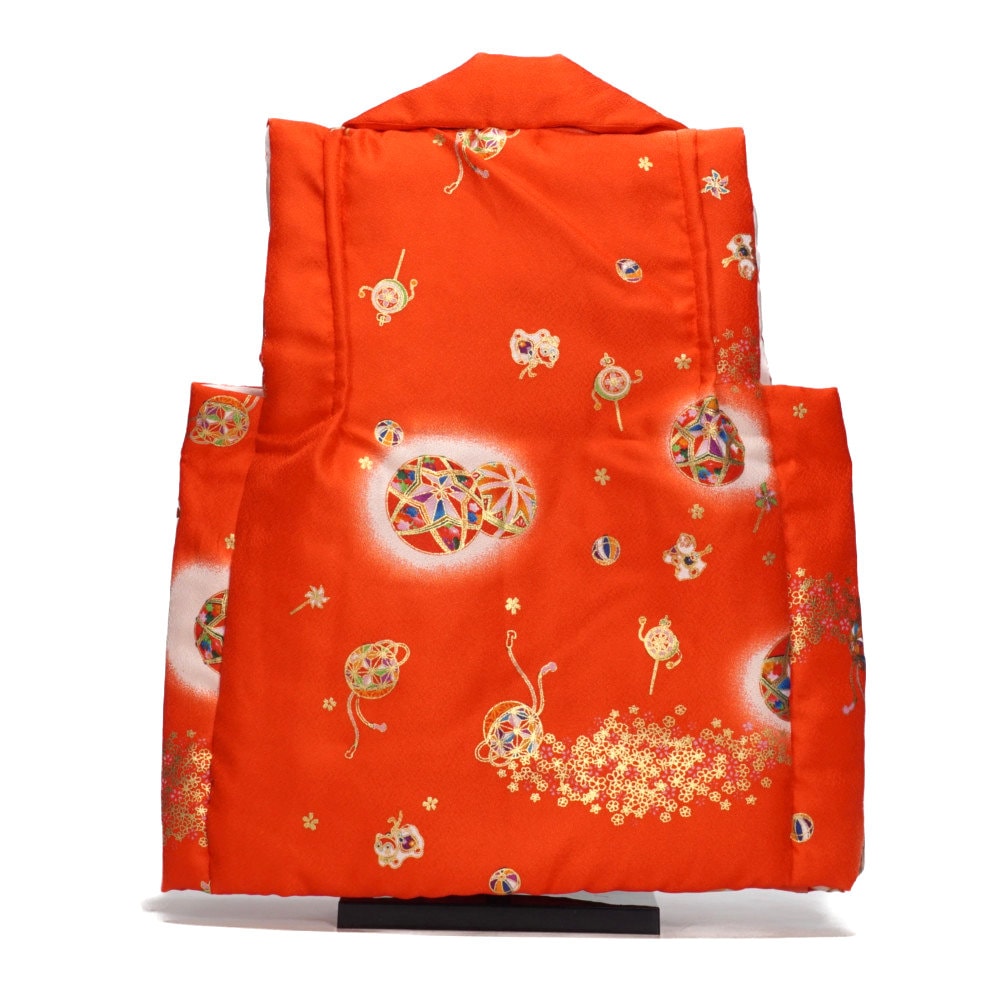 【被布】友禅 赤手まり〈女の子〉