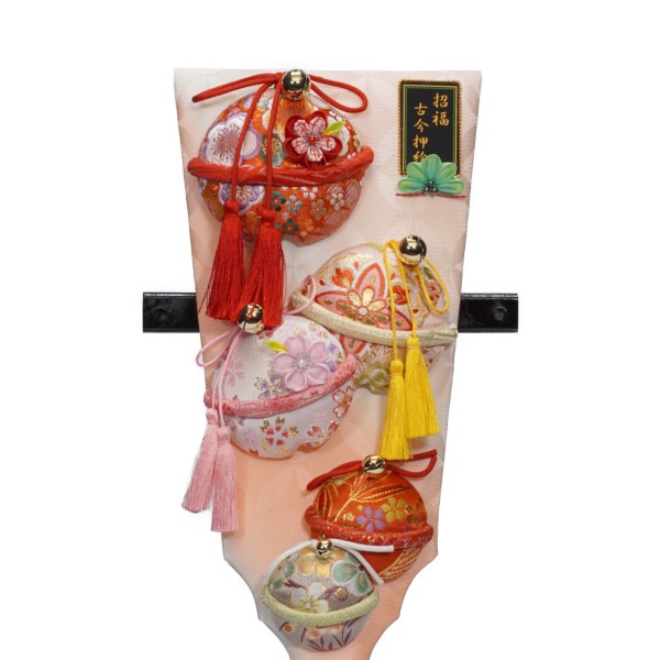 羽子板】13号 創作羽子板 福鈴 七宝〈摩耶作〉[212-100
