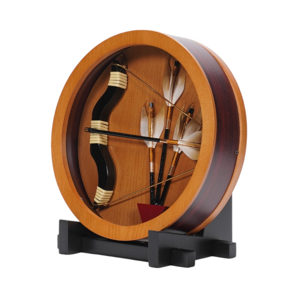 【破魔弓】5号 仁武 壁掛け〈清月作〉[251-001]