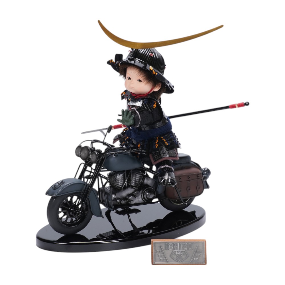 【五月人形】わんぱくライダー ミニョン 伊達政宗 大将飾り〈壹三作〉[235-031][255-292]
