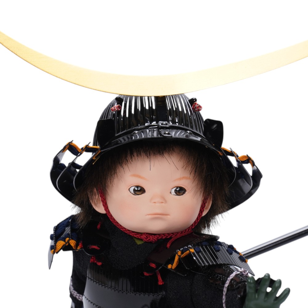 【五月人形】わんぱくライダー ミニョン 伊達政宗 大将飾り〈壹三作〉[235-031][255-292]