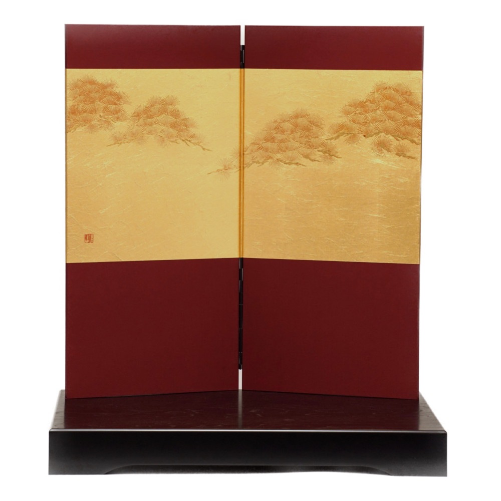 【五月人形】《限定品》7号 俊 紫糸沢瀉威(B) 鎧飾り | 雄山作