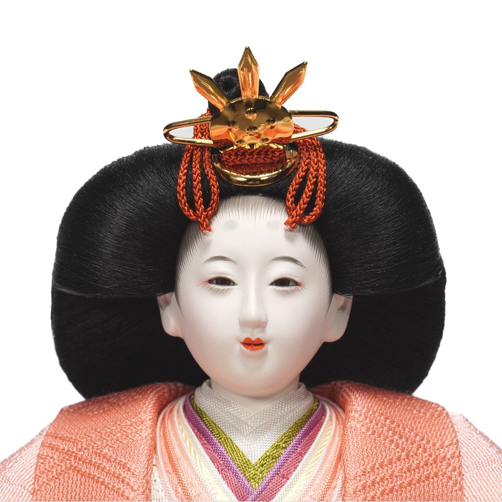 雛人形】京十二番 京刺繍 松竹梅文様 親王飾り〈小出松寿作〉[243-156